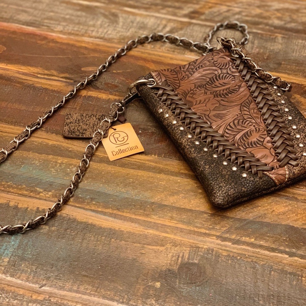 P&G Collection western cross body handbag